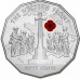 AUSTRALIA 2014 .  FIFTY 50 CENTS COIN ON CARD . THE WESTERN FRONT AUSTRALIA AT WAR